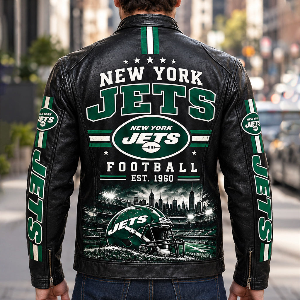 LEATHER JACKET TULT NTH NYJE 1210263