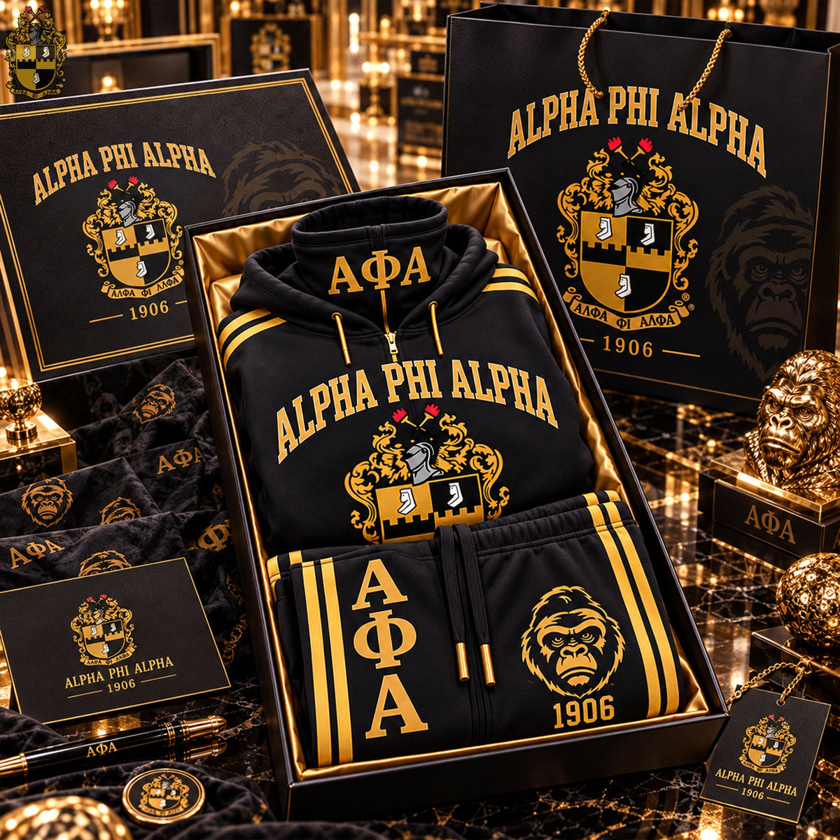 Premium Masked Hoodie Tracksuit Set HANNN TND APA 2010264