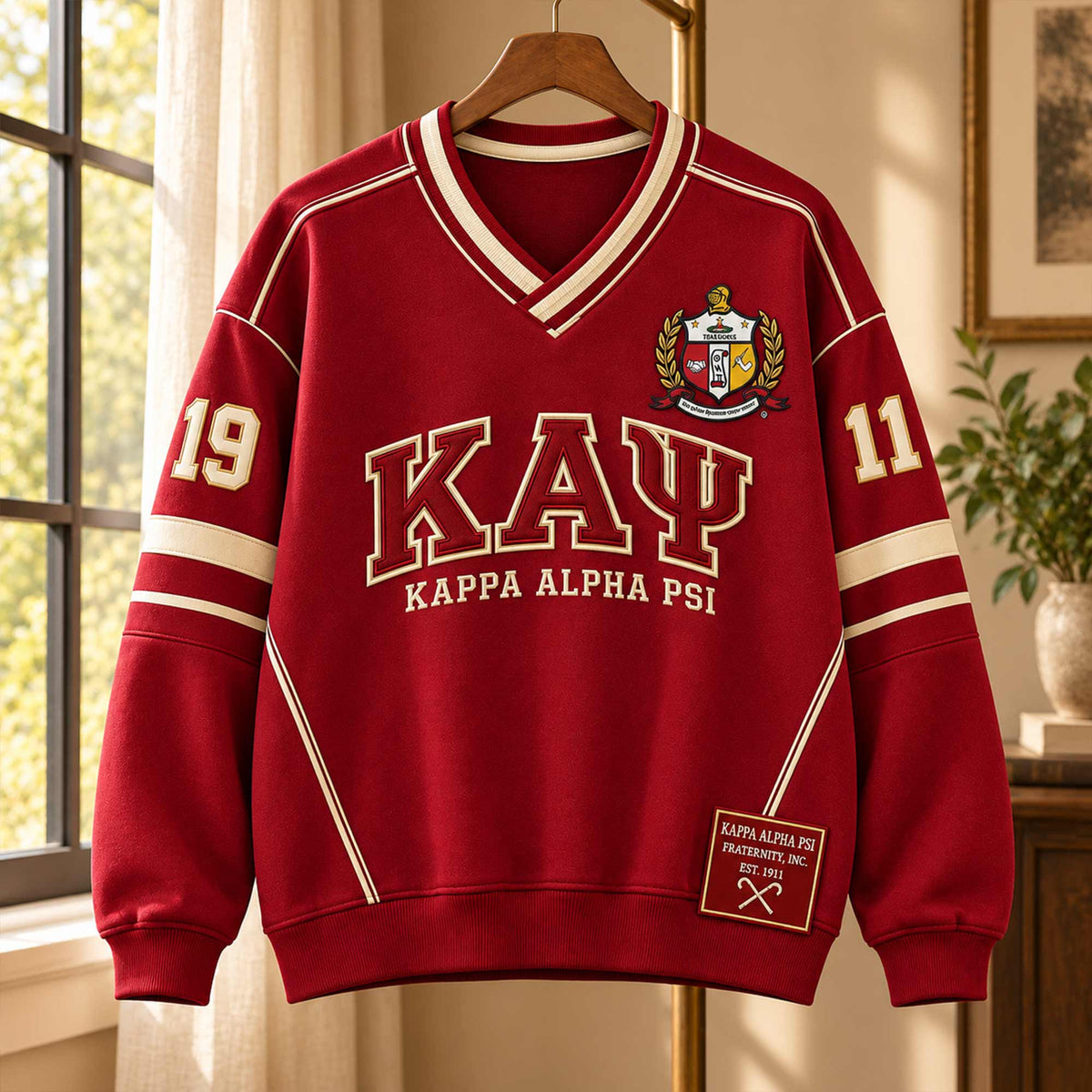 Premium V-Neck Sweater HCT HTT KAP 22102611