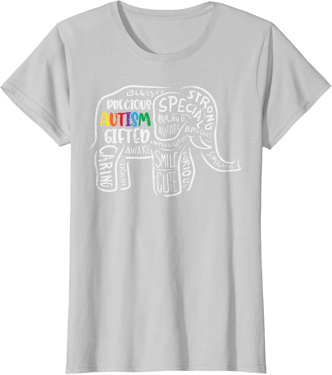 Autism Awareness Elephant Acceptance Autistic Men Women Kids