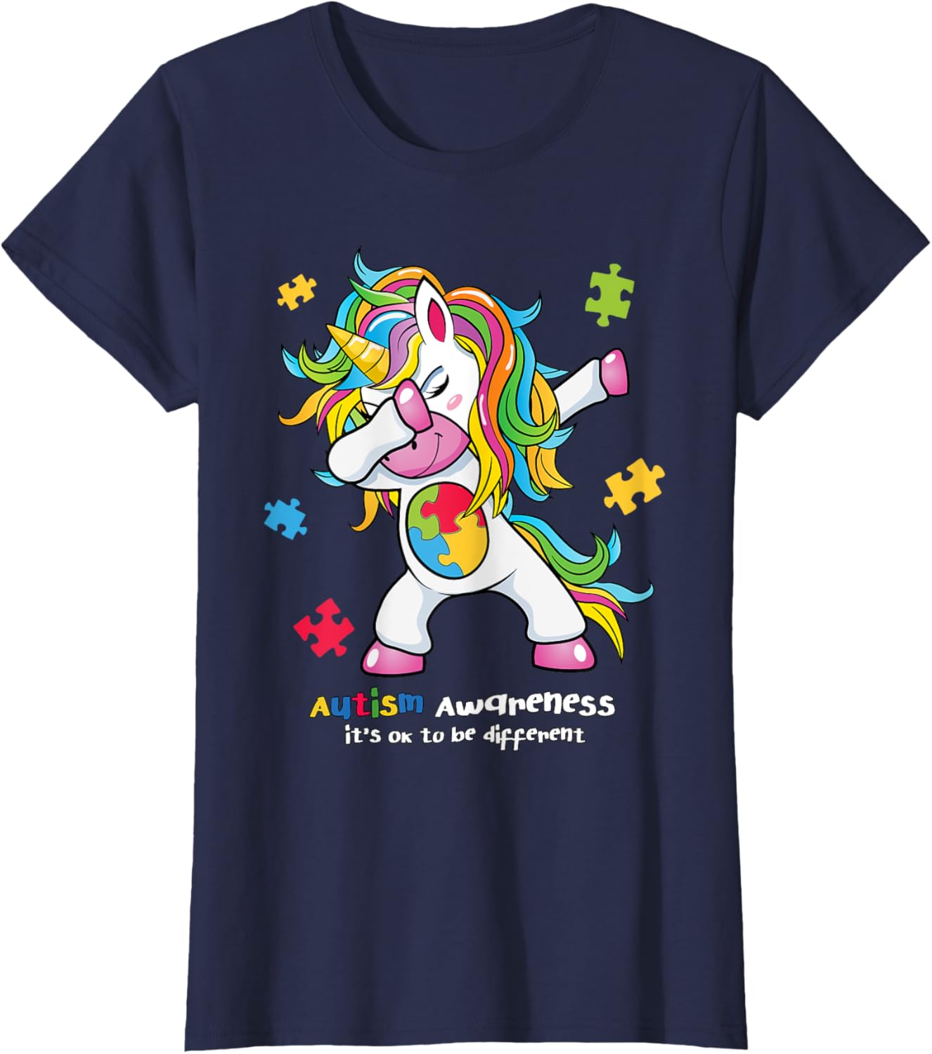 Autism Awareness - It's OK To Be Different Women