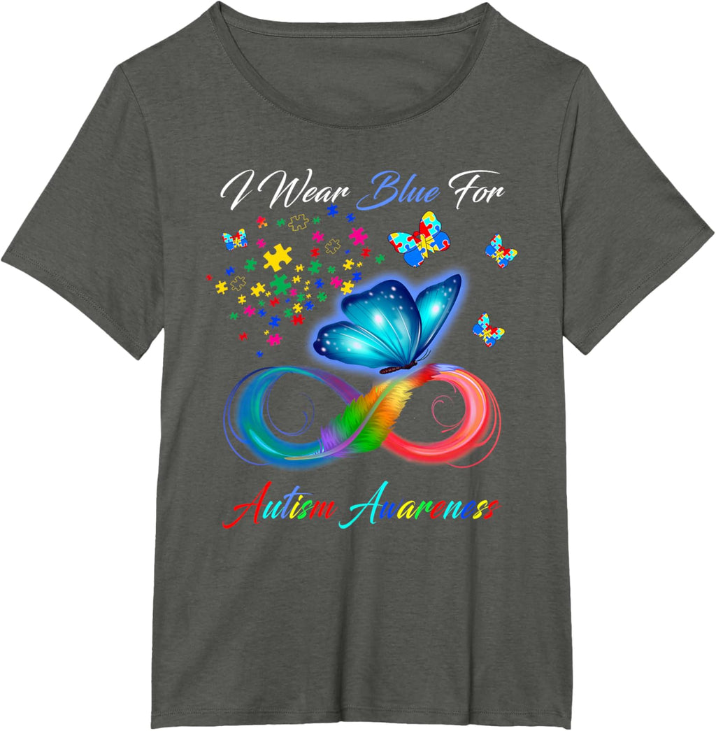 I Wear Blue For Autism Awareness - Autism Awareness Month