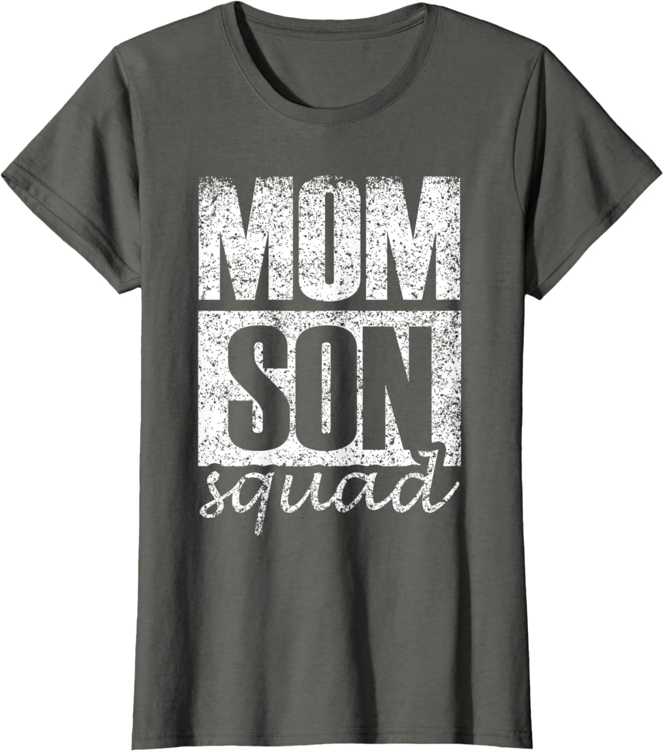 Mama Mom Son Mothers Day Love Mama Mommy Son Squad Mother's Day Matching Mom Sons Mother Son T-Shirt, Small, Black