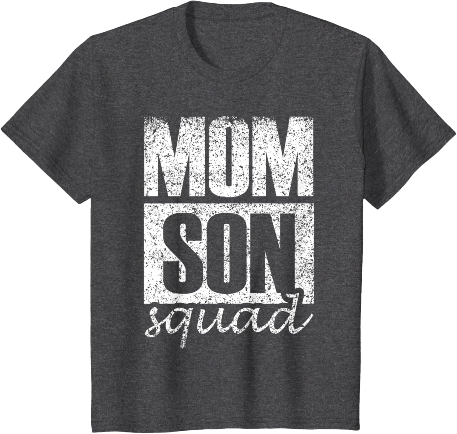 Mama Mom Son Mothers Day Love Mama Mommy Son Squad Mother's Day Matching Mom Sons Mother Son T-Shirt, Small, Black