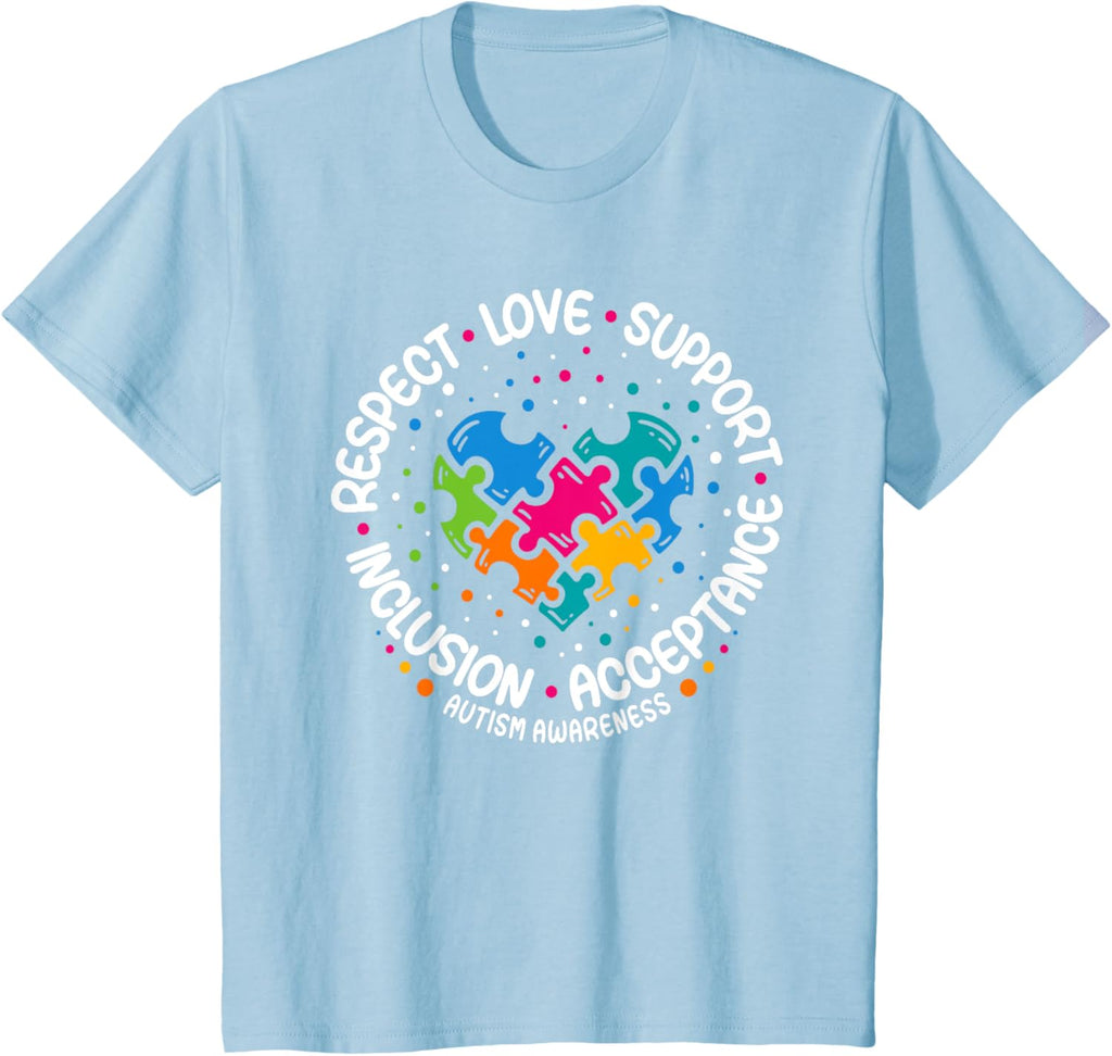 Autism Awareness Respect Love Support Blue Autism