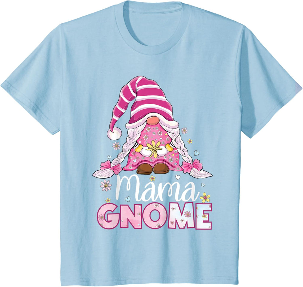 Flower For Mom Gnomies Cute Gnome Mom Happy Mother's Day