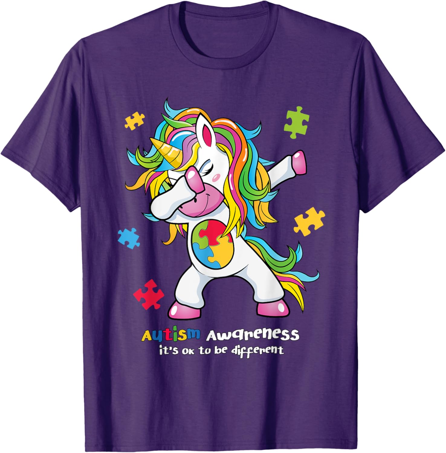 Autism Awareness - It's OK To Be Different Women