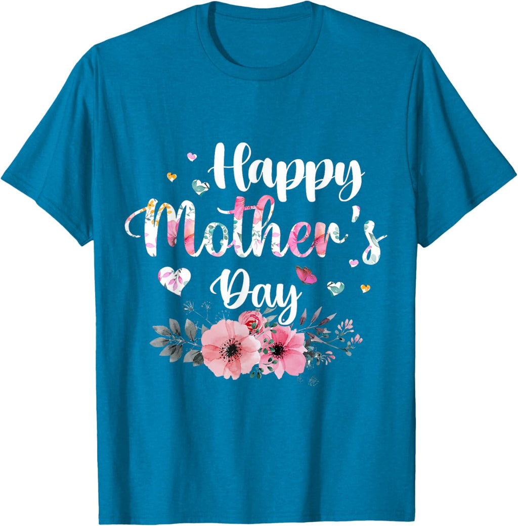 Happy Mother's Day 2025 Cute Floral for Women Mom Grandma