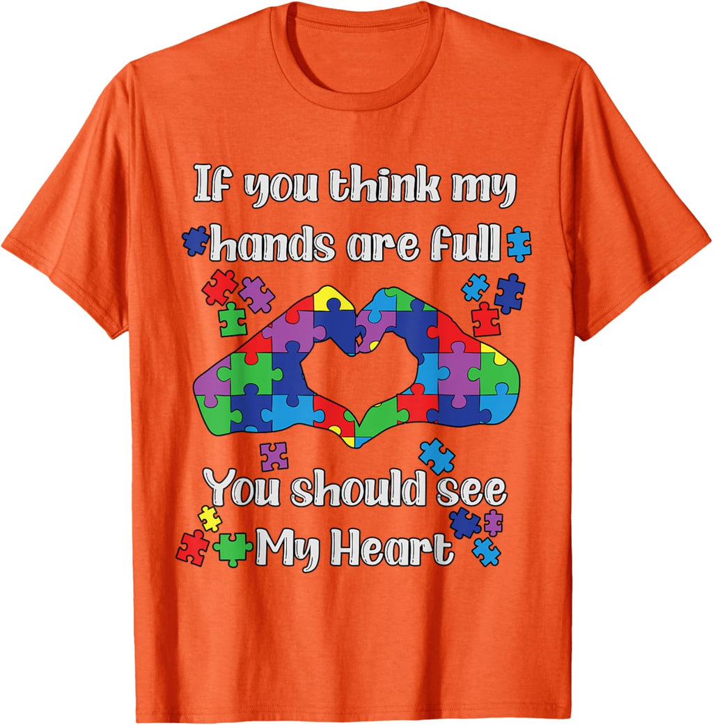 You Should See My Heart Mom Autistic Kids Autism Awareness