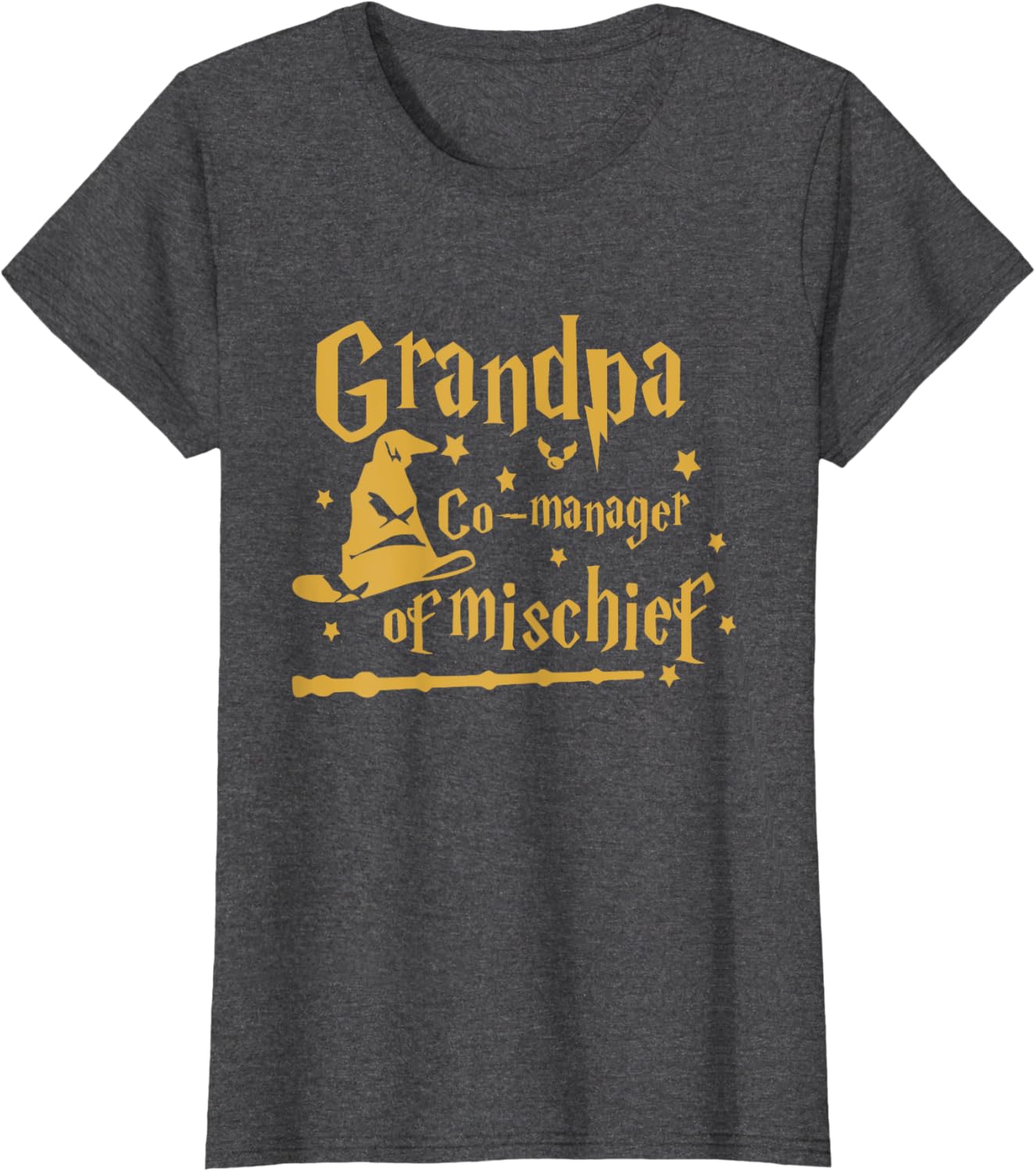Funny Men Magical Grandpa Manager of Mischief Father's Day
