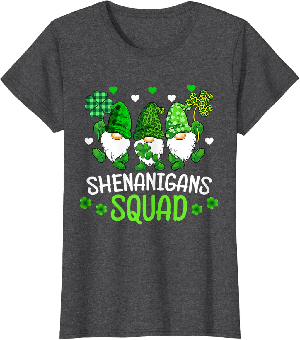 Shenanigans Squad St Patricks Day Gnomes Family Matching Kid