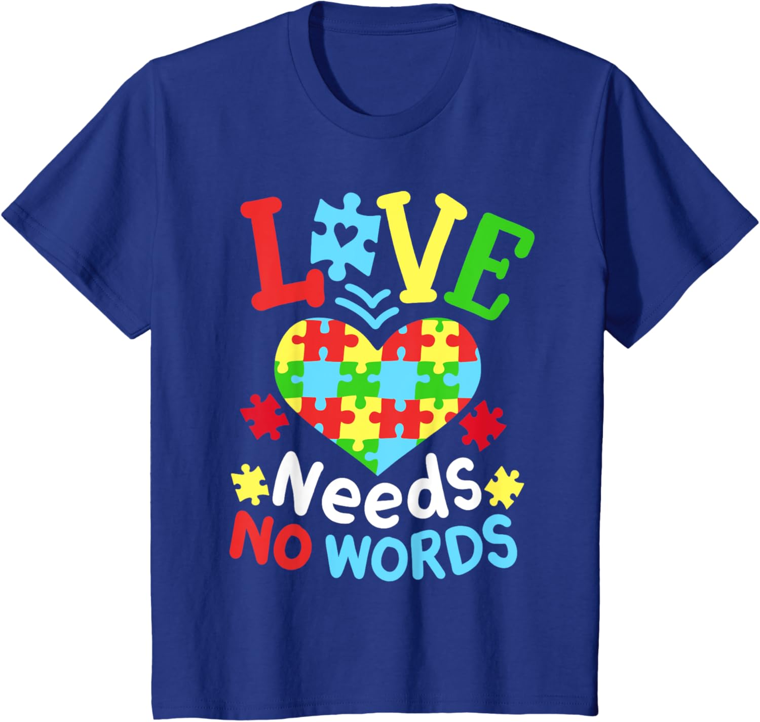Autism Awareness Love Needs No Words