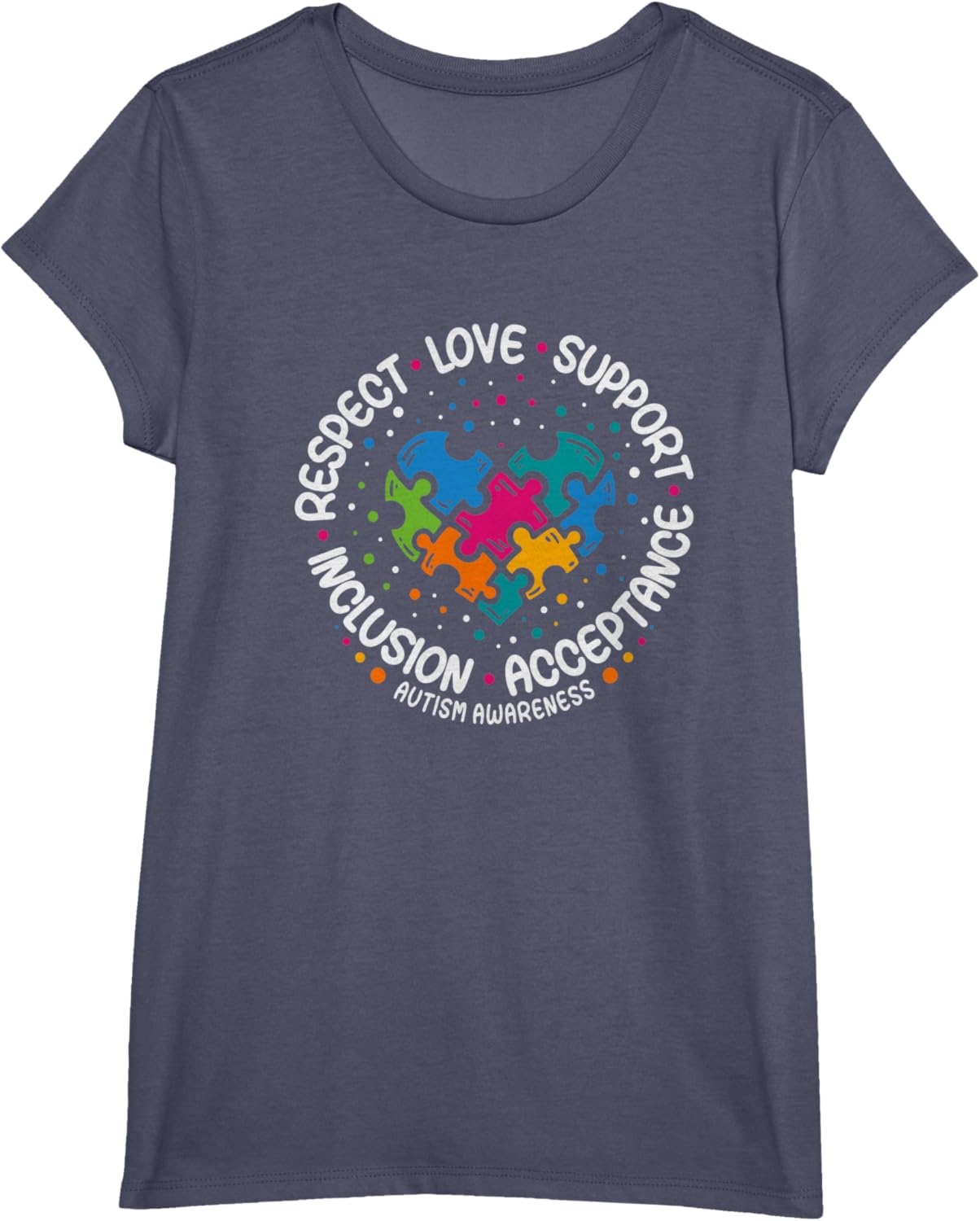 Autism Awareness Respect Love Support Blue Autism