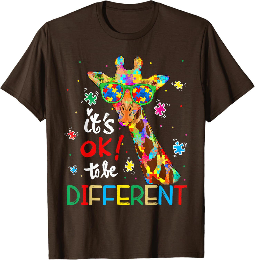 Autism Awareness Acceptance Women Kid Its Ok To Be Different