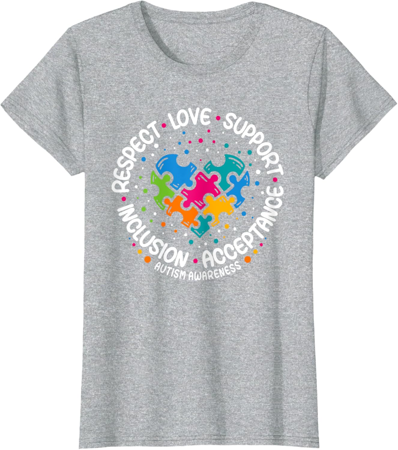 Autism Awareness Respect Love Support Blue Autism