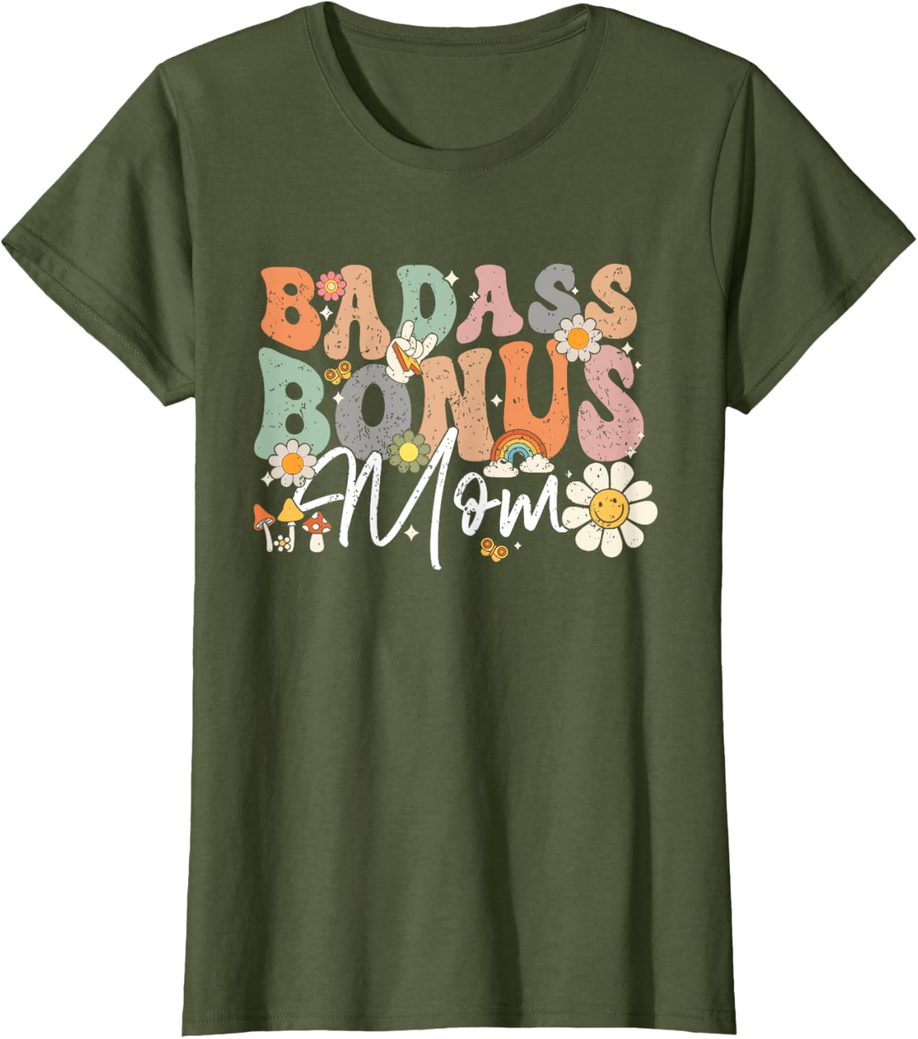 Badass Bonus Mom Funny Step Mom Mother's Day
