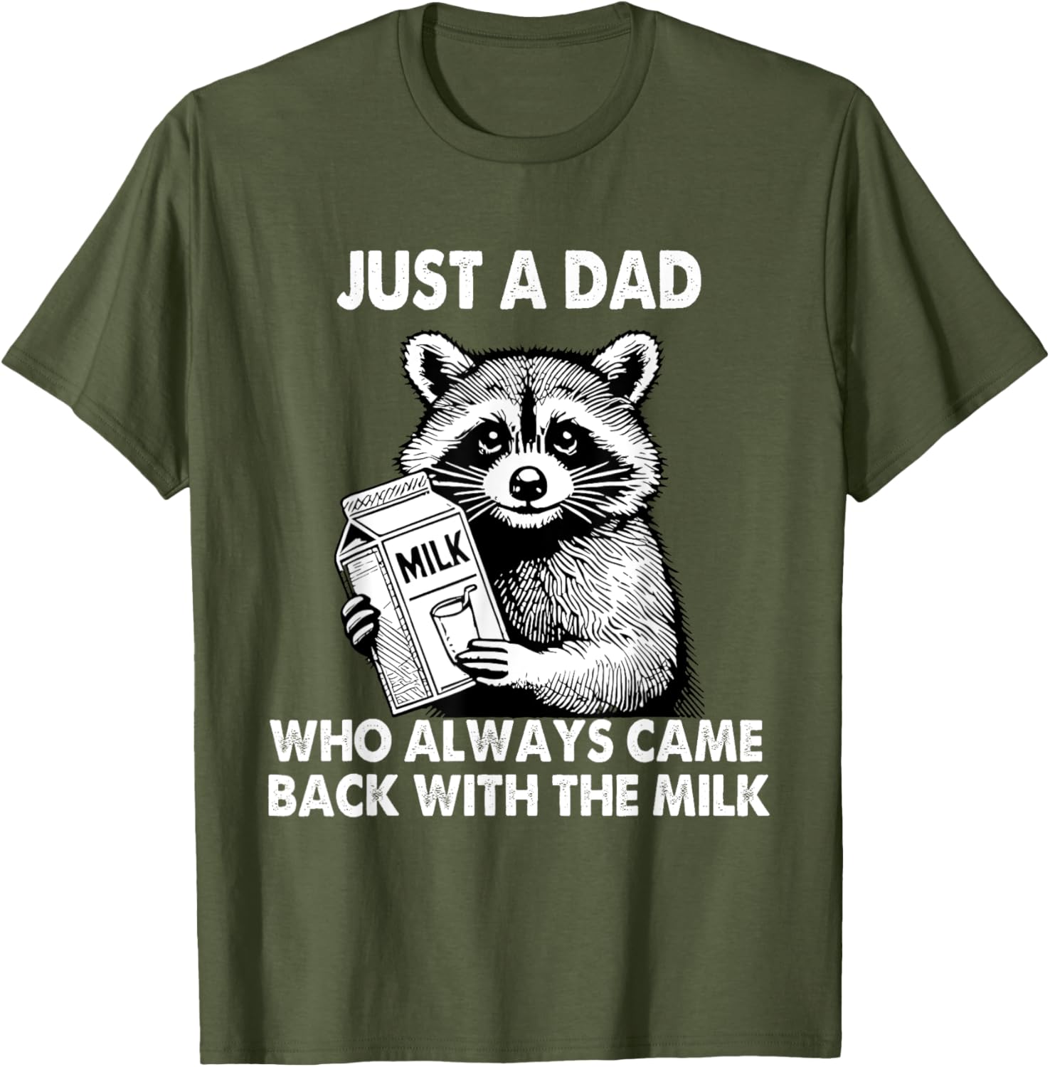 Just a dad who always came back with the milk father's day