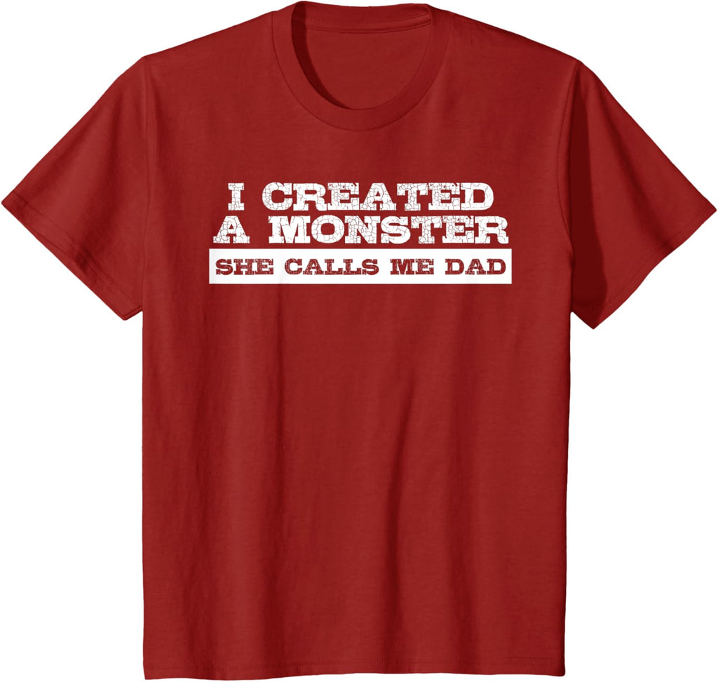 Funny Tshirt Gift for Dad from Daughter First Father's Day